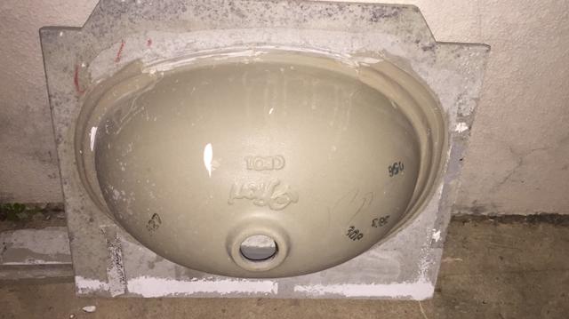 Pia para lavabo