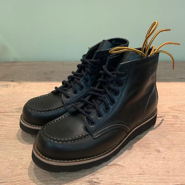 black boots moc toe wc - latego black sp