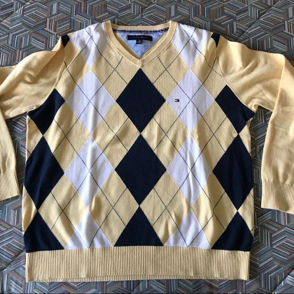 blusa de fio tommy hilfiger