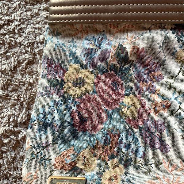 bolsa floral mônica sanches