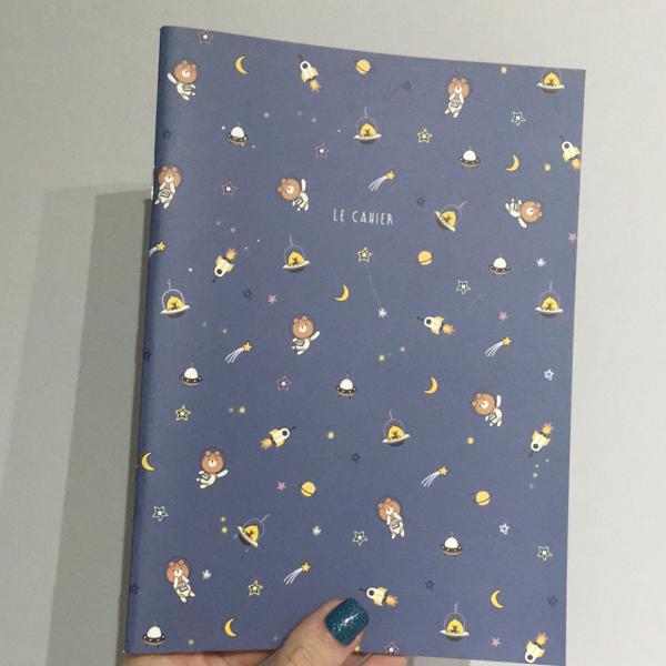 caderno coreano da artbox