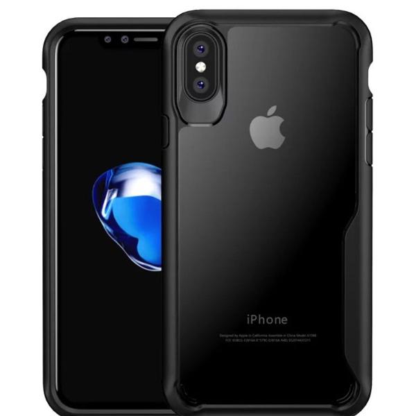 capa de silicone rugged armor para iphone xs max