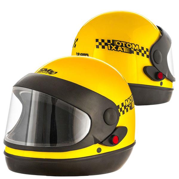 capacete fechado moto taxi sport viseira automatico pro tork