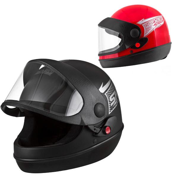 capacete fechado motoqueiro moto sport automatico pro tork