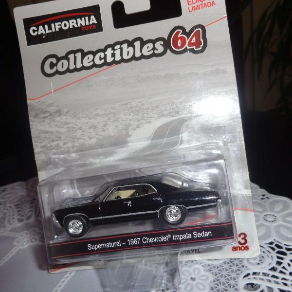 chevrolet impala sedan 1967 supernatural 1/64 collectibles
