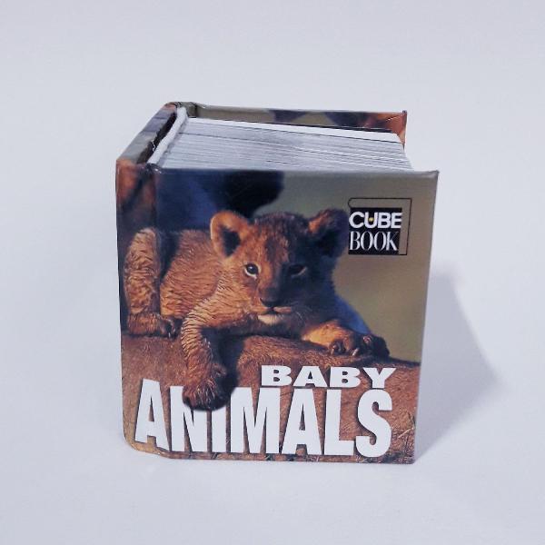 cube book baby animals