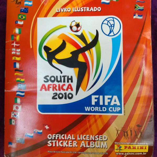 lbum de figurinhas completo copa do mundo de 2010 South