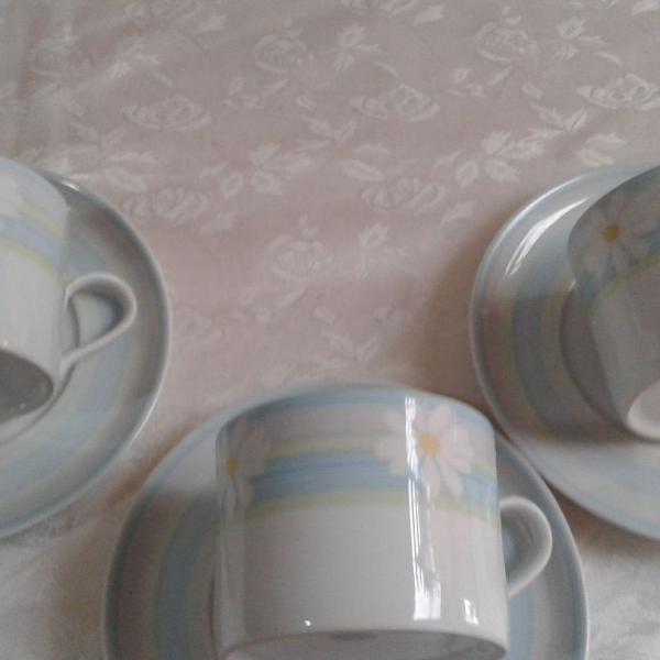 lindo jogo de chá em porcelana shimidt