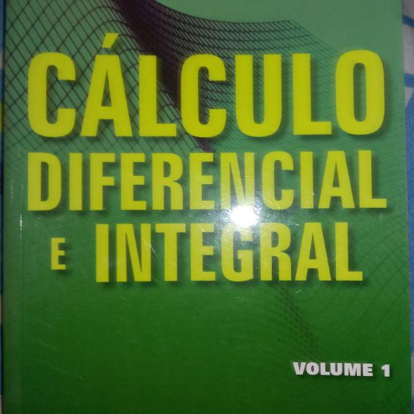 livro cálculo diferencial e integral vol. 1 de Paulo Boulos