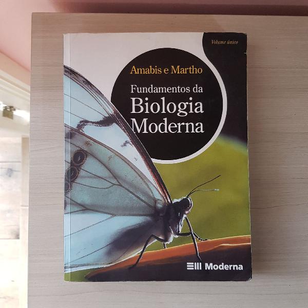 livro fundamentos da biologia moderna