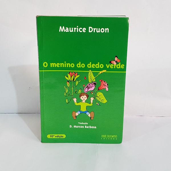 livro infantil o menino do dedo verde maurice druon