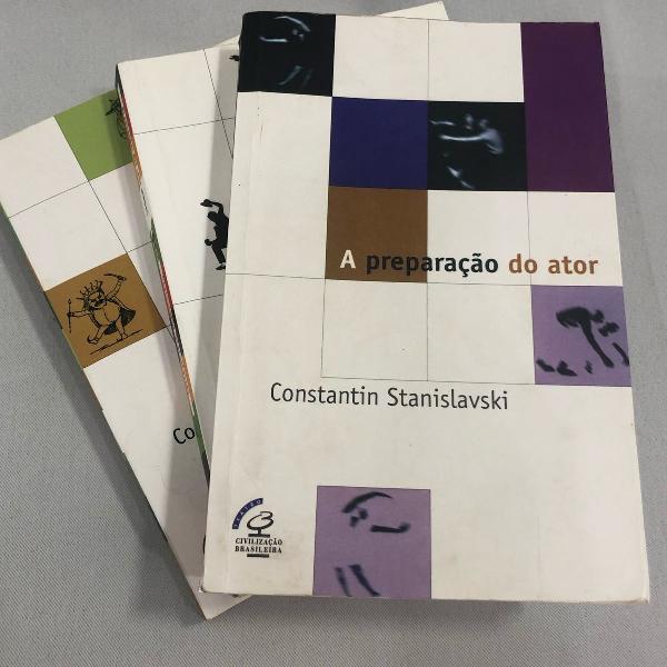 livros atuação stanislavski