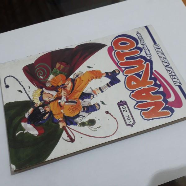 mangá naruto edição pocket #20