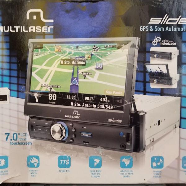 multimidia/gps multilaser