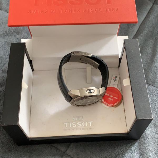 relogio tissot t touch expert titanium 44mm