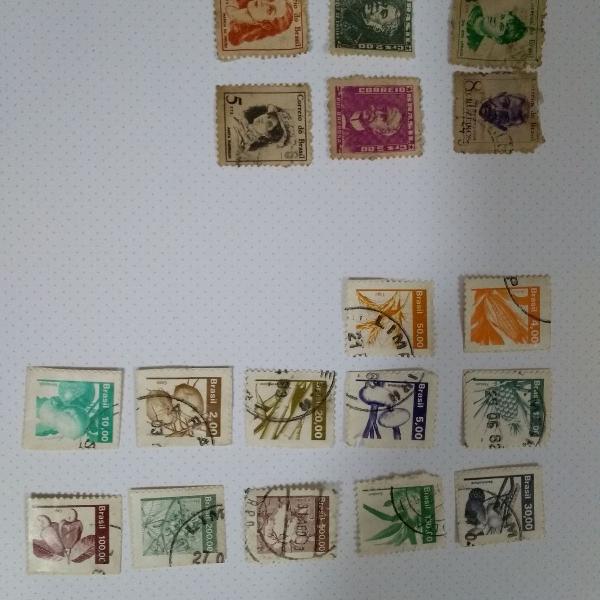 selos antigos.