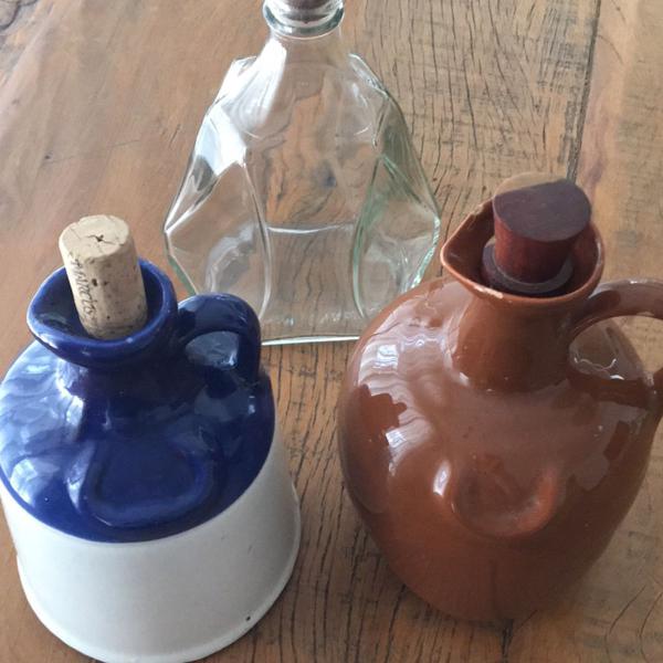 trio garrafas