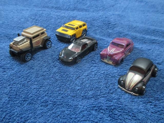 5 Miniaturas Hot Wheels