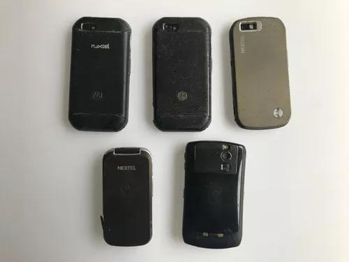 5 Telefones Celulares Nextel No Estado Conforme Fotos