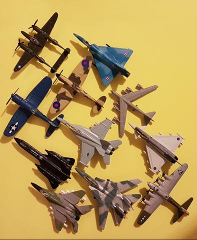 Aviões - miniaturas