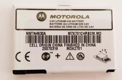 Bateria Moto Nextel I830 I833 I835 Nntn4930a I836