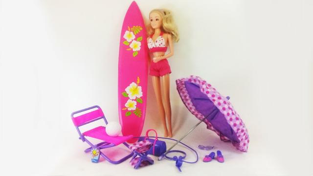 Boneca Barbie Americana Kari Michell - Surfista