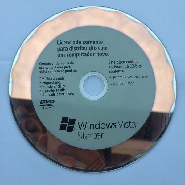 CD Windows Vista Starter