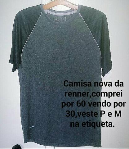 Camisa masculina nova da renner