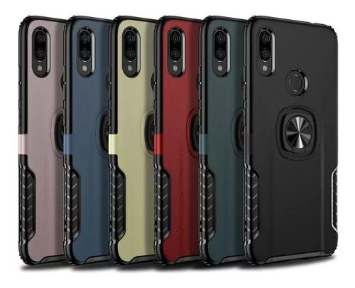 Capa Case Anti Impacto Redmi Note 7 Com Anel Magnético