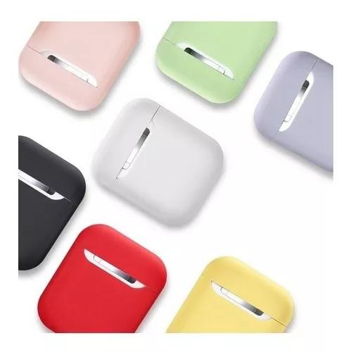 Capa Case Anti Queda Silicone AirPods Apple Airpod iPhone