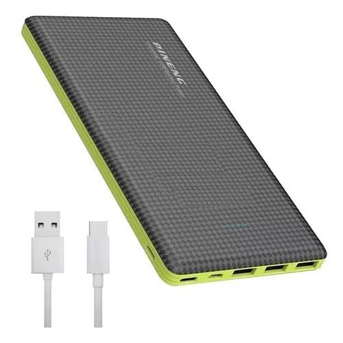 Carregador Portátil Pineng 20.000 Mah 3 Portas Usb Pn917