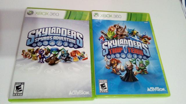 Coleção de jogos Skylanders Xbox 360