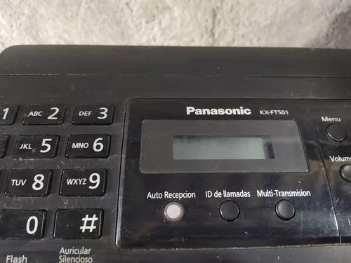 Fax Panasonic Kx-ft501 Com Folhas Bagatela!