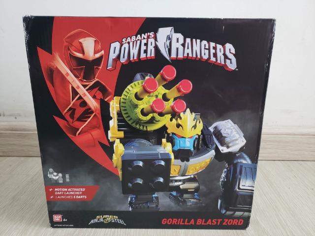 Gorilla Blast Zord. Power Rangers Super Ninja Steel. Lacrado