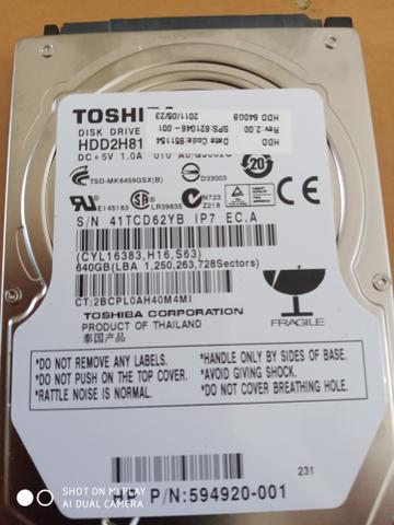 HD Toshiba HDD 2H Gigas