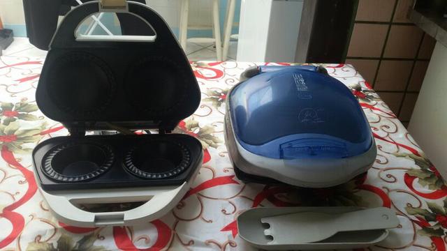 Kit Grill George Foreman + Maquina de Tortas