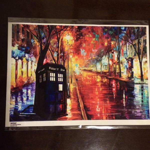 MacBook Pro 15" SKIN "Dr Who"