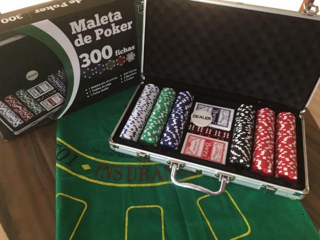 Maleta de Poker 300 fichas