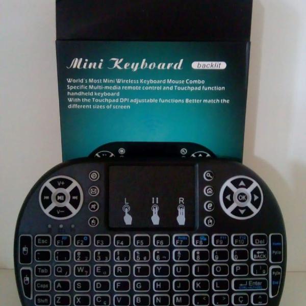 Mini Teclado Keyboard Wireless Para PC, Android e Celular