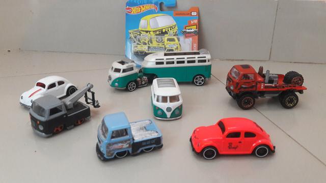 Miniaturas hotweels só Volkswagen