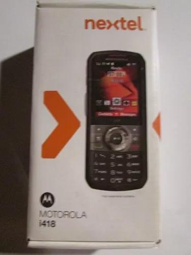 Nextel Motorola I418 Estado De Zero Na Caixa