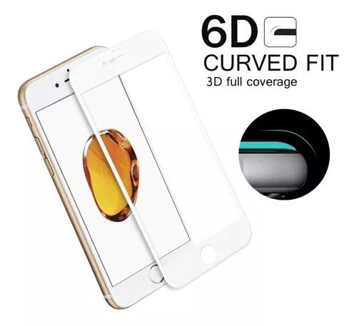 Película De Vidro 6d iPhone 6 6s Plus 7 8 Plus X Xr Xs Max