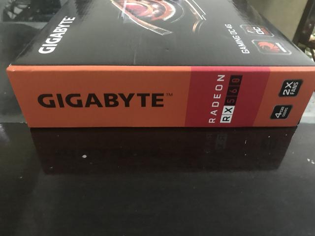 Placa de vídeo AMD RX gb Gigabyte