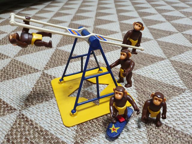 Playmobil Macacos do Circo com Acessórios