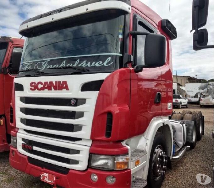 Scania G470 A09 6x4 vermelha