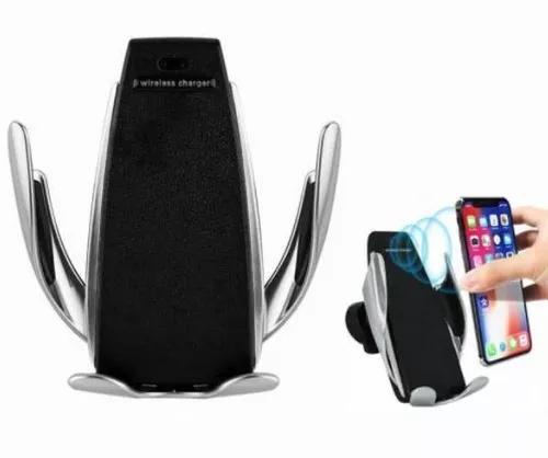 Suporte Com Carregador Veicular Automático Wireless 10w