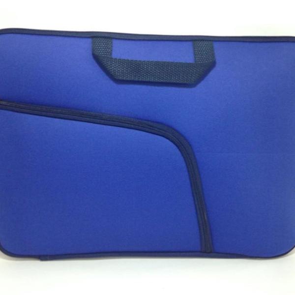 capa case notebook 11 azul com bolso
