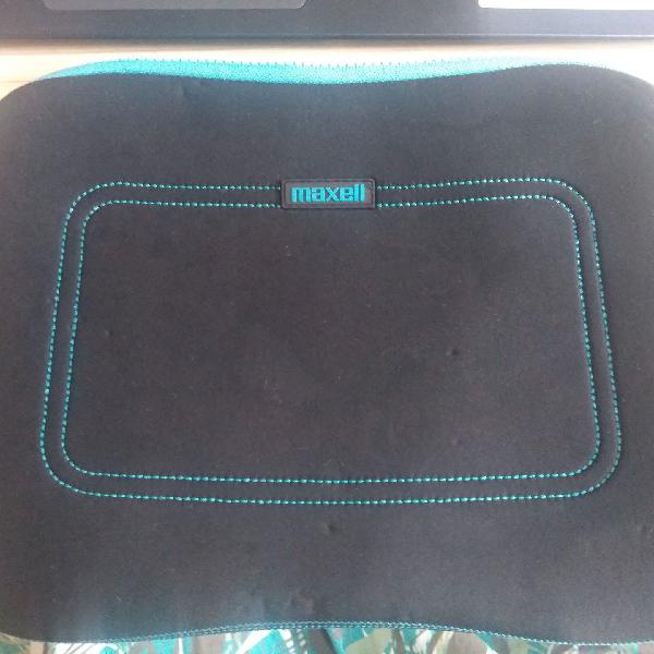 capa para netbook com bolso interno para fone de ouvido