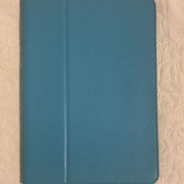 capa para tablet azul