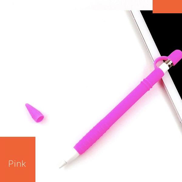 case protetor capa apple pencil completo rosa ipad